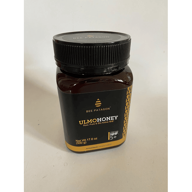 Miel cruda de Ulmo 5+ 500g Andes Nutraclinic
