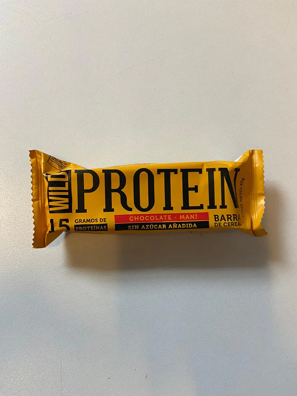 Wild Protein Chocolate y Mani 45g The Wild Foods 1
