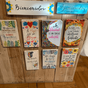 Cartel Decorativo Yampallet