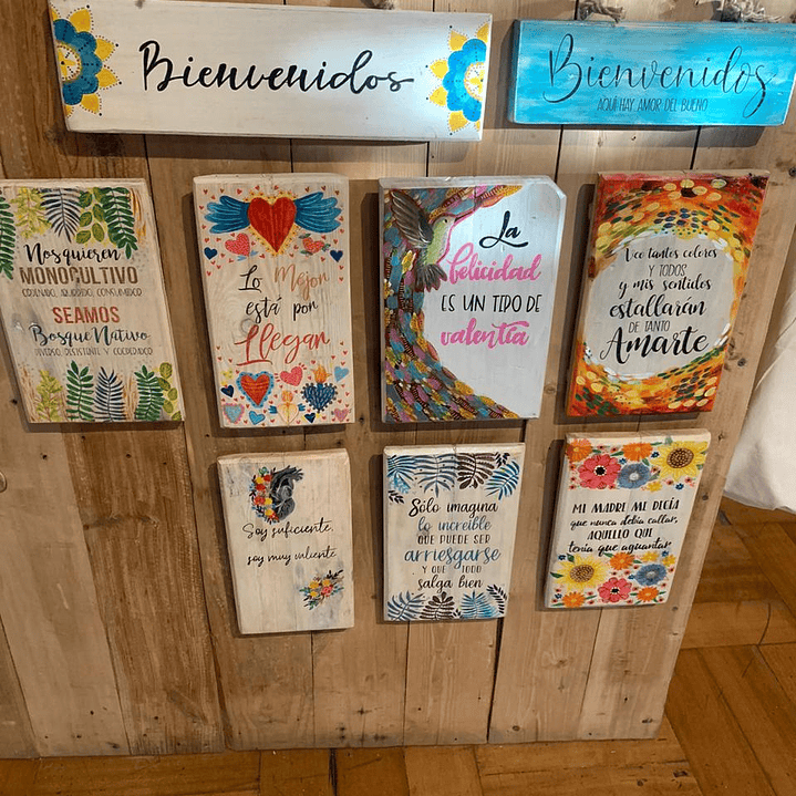 Cartel Decorativo Yampallet 1