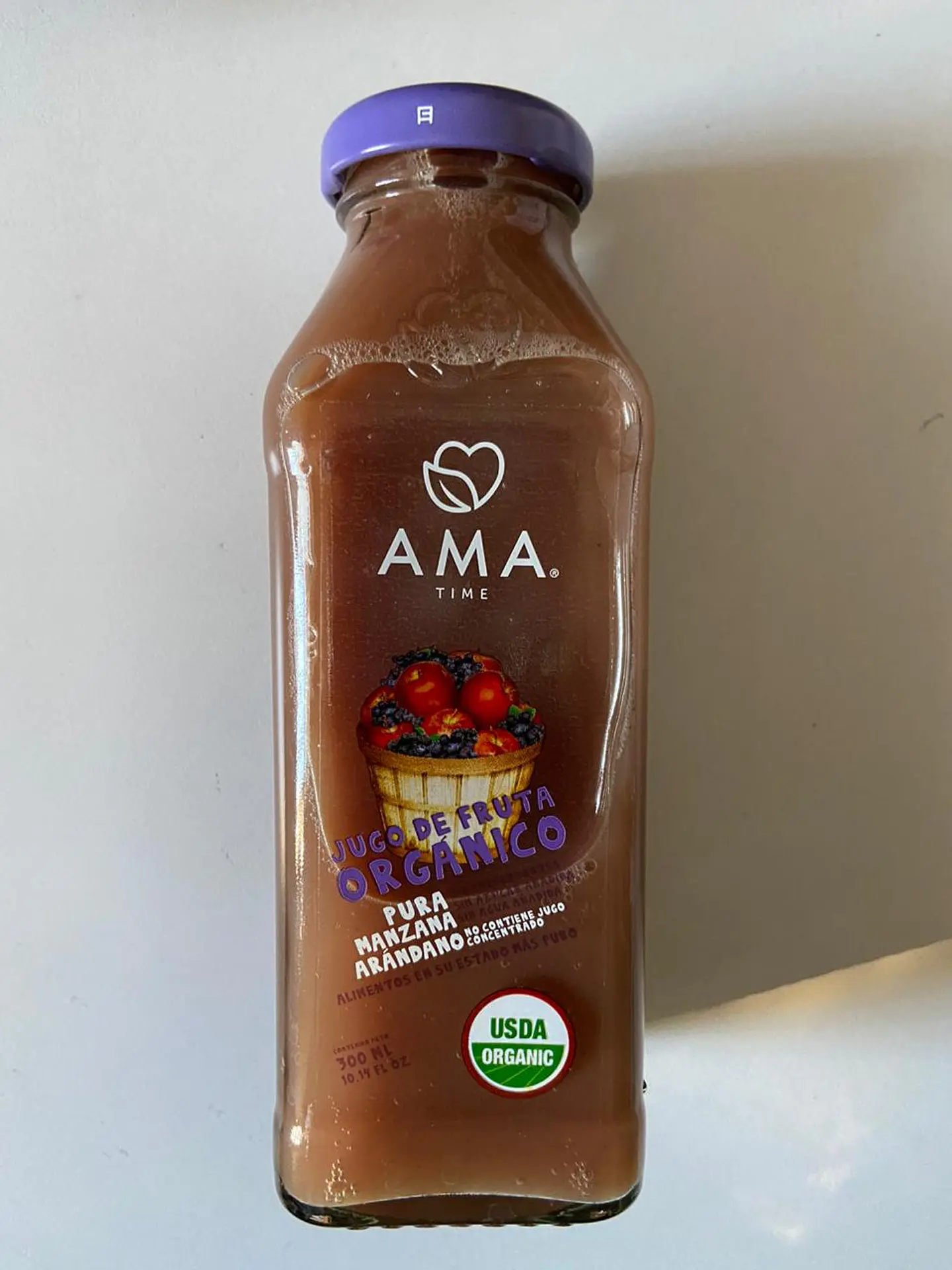 Jugo Manzana Arandano 300ml Ama 1