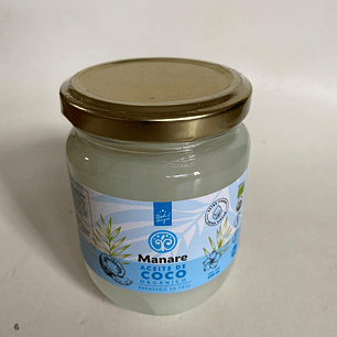 Aceite de coco organico 200ml Manare 