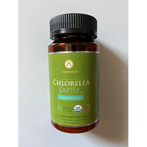 Chlorella Purity 90 caps Organia Aquasolar