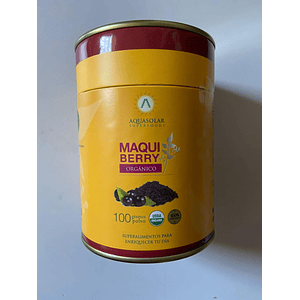 Maqui Berry polvo Organico 100g Aquasolar