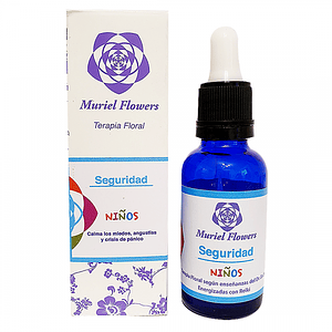 Terapia Floral Seguridad Niños  30ml Muriel Flowers