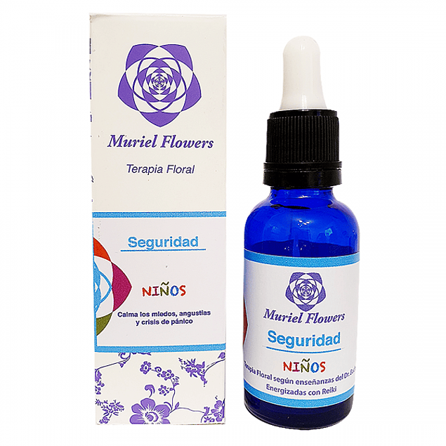 Terapia Floral Seguridad Niños  30ml Muriel Flowers