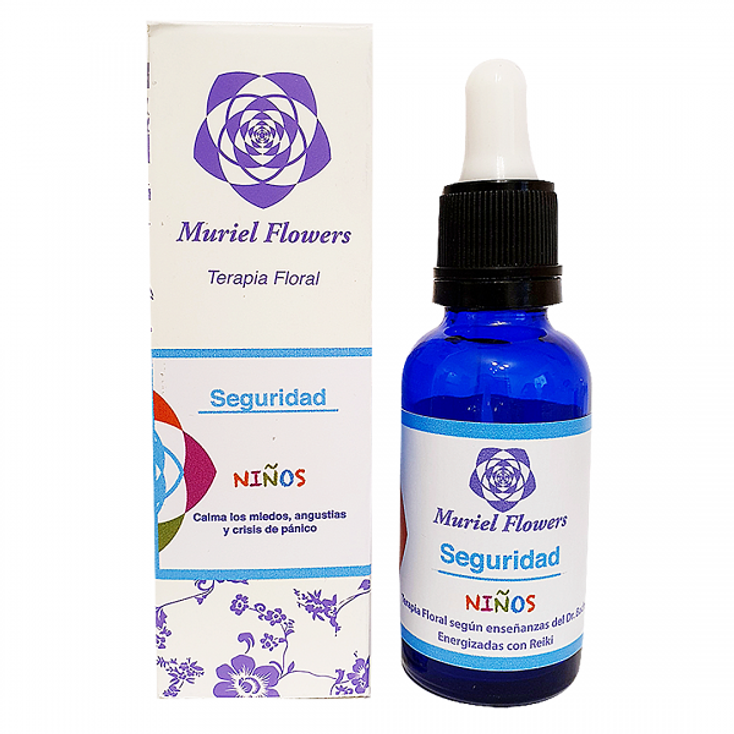 Terapia Floral Seguridad Niños  30ml Muriel Flowers 1