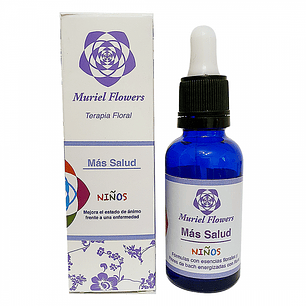 Terapia Floral Mas Salud Niños  30ml Muriel Flowers