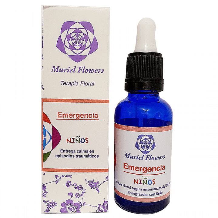 Terapia Floral Emergencia Niños  30ml Muriel Flowers 1