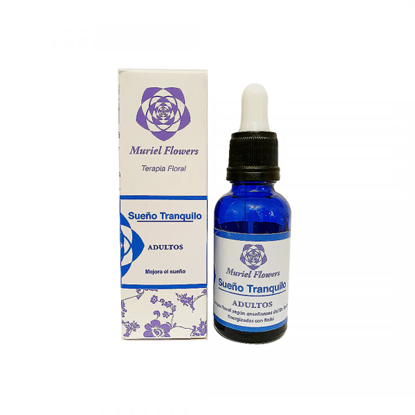 Terapia Floral Sueño Tranquilo Adultos  30ml Muriel Flowers 1