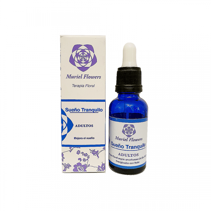 Terapia Floral Sueño Tranquilo Adultos  30ml Muriel Flowers 1