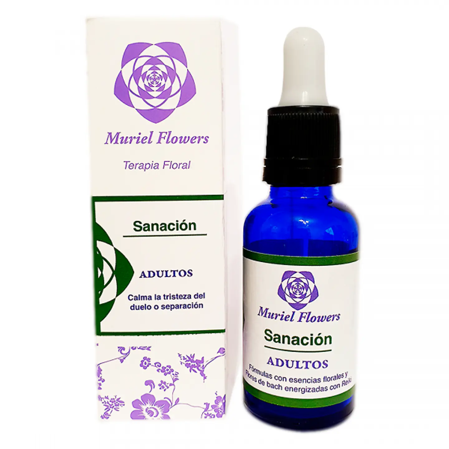 Terapia Floral Sanacion Adultos  30ml Muriel Flowers 1