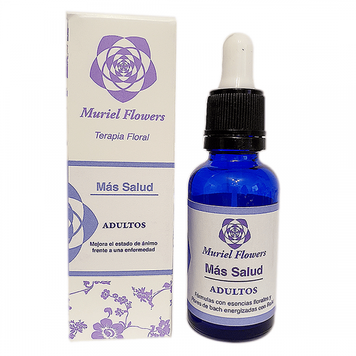 Terapia Floral Mas Salud Adultos  30ml Muriel Flowers 1
