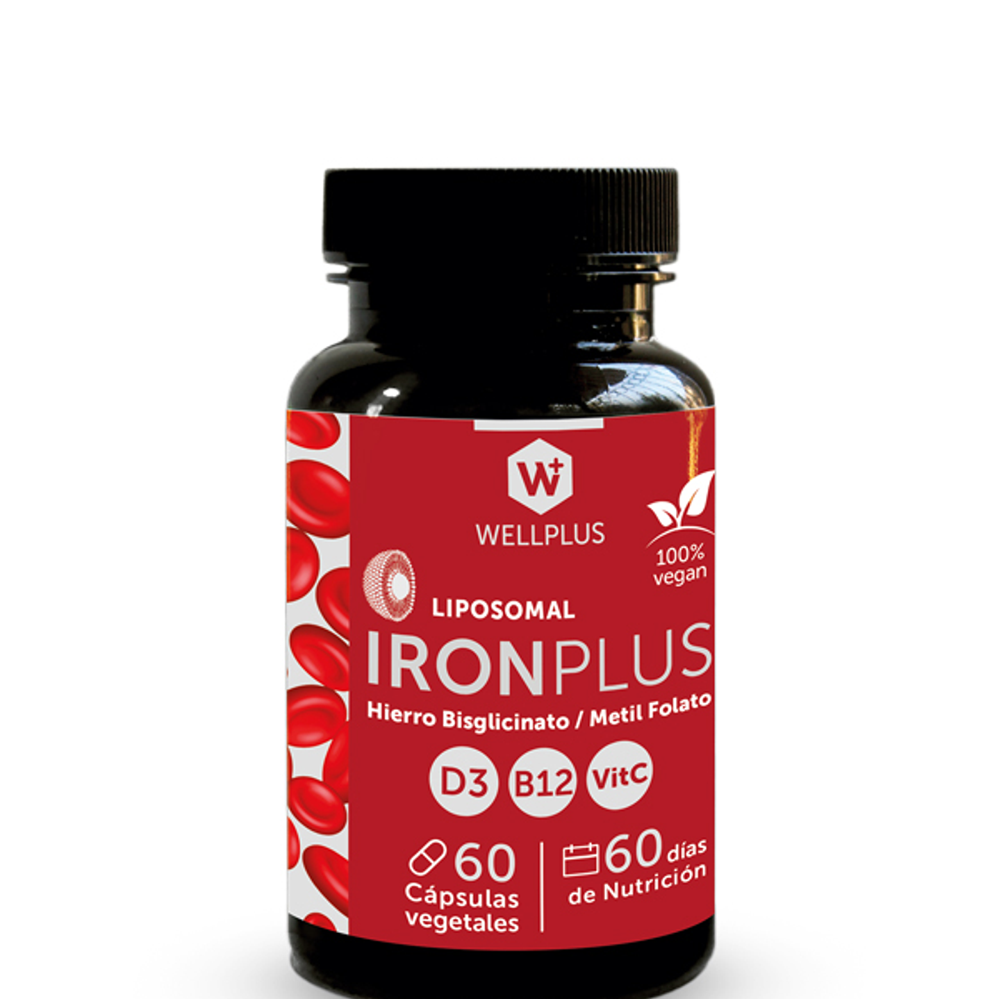 Iron Plus 60 Caps Wellplus 1