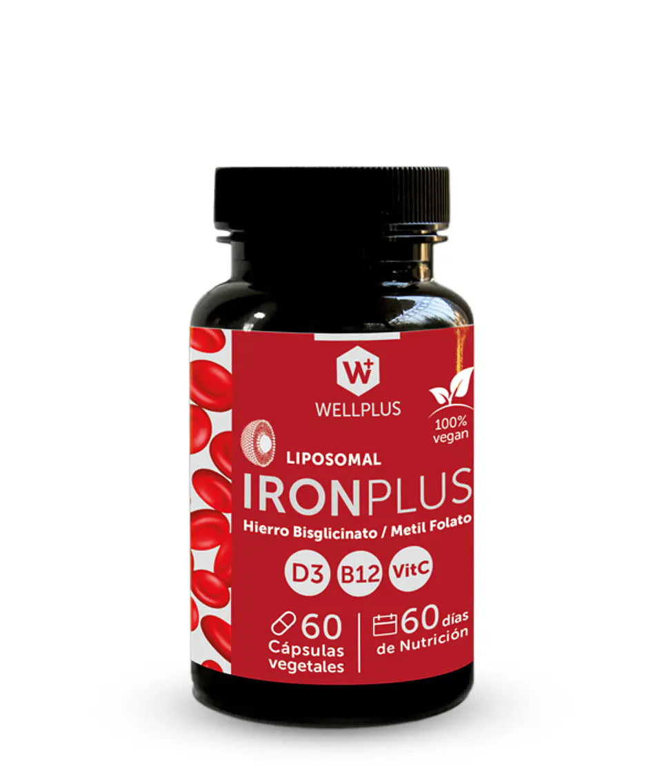 Iron Plus 60 Caps Wellplus 1