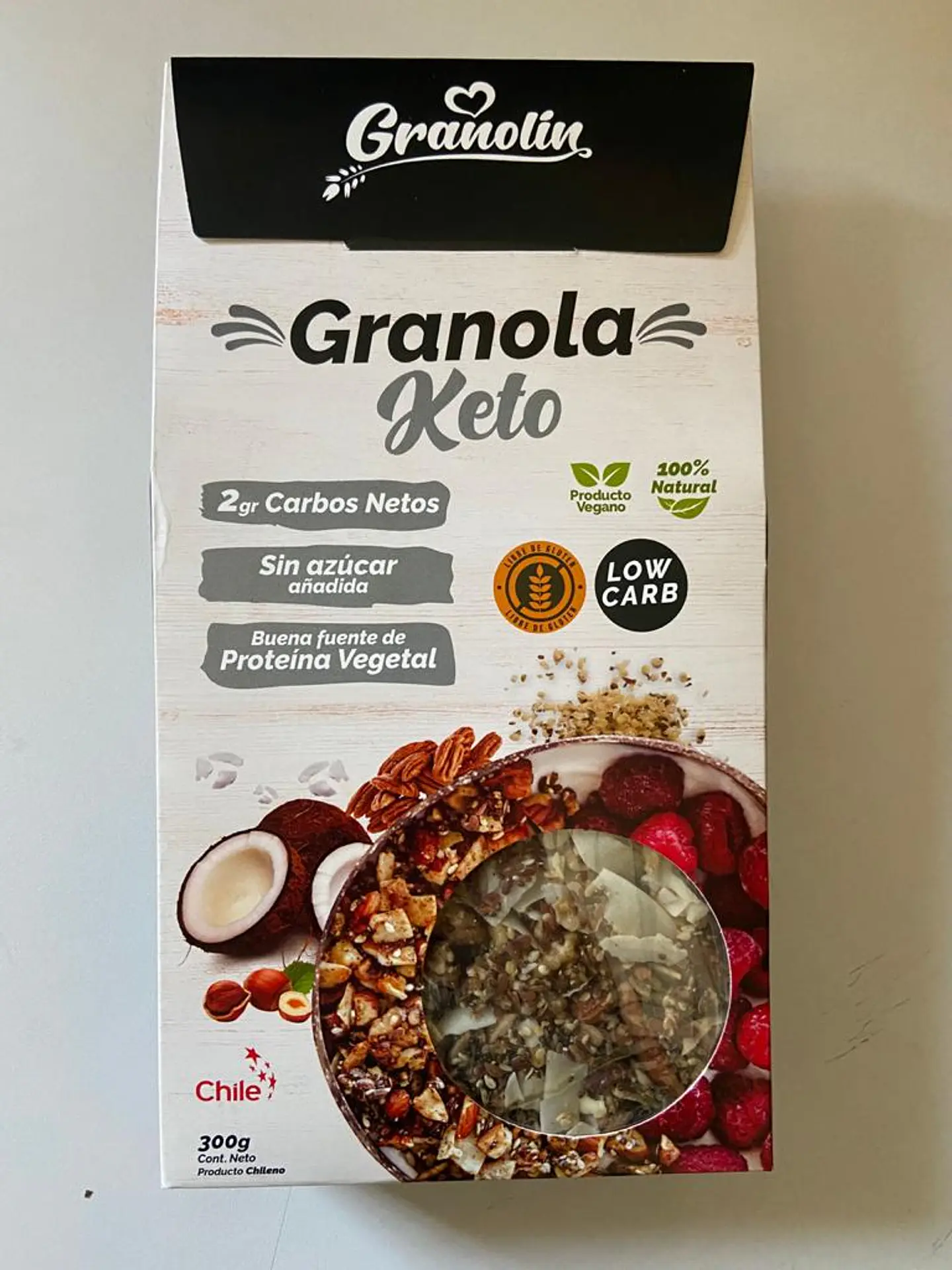 Granola Keto 220g Granolin 1