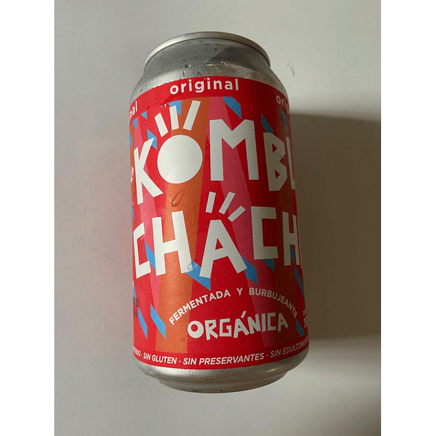 Kombucha Original lata 350ml kombuchacha