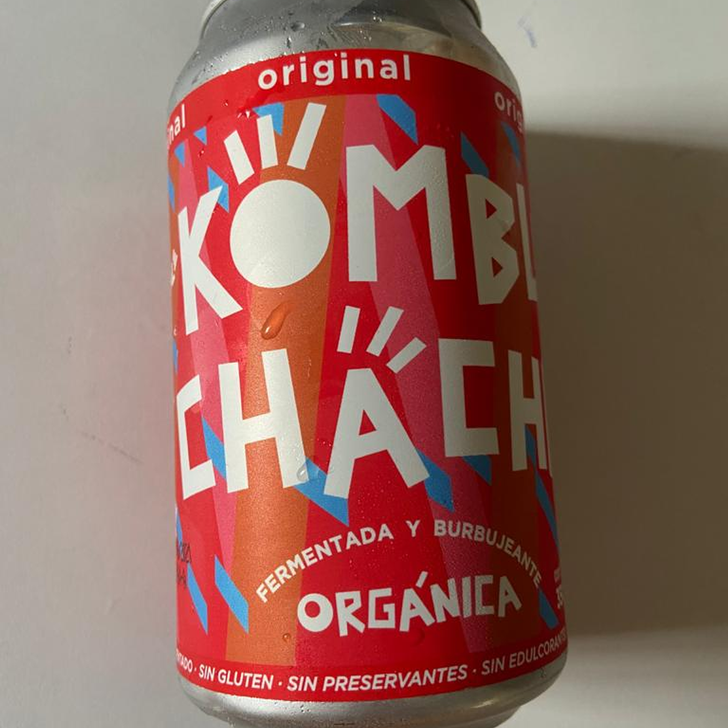 Kombucha Original lata 350ml kombuchacha 1