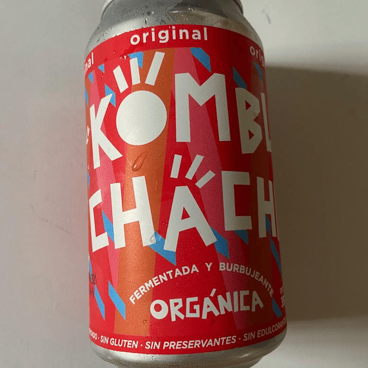 Kombucha Original lata 350ml kombuchacha 1
