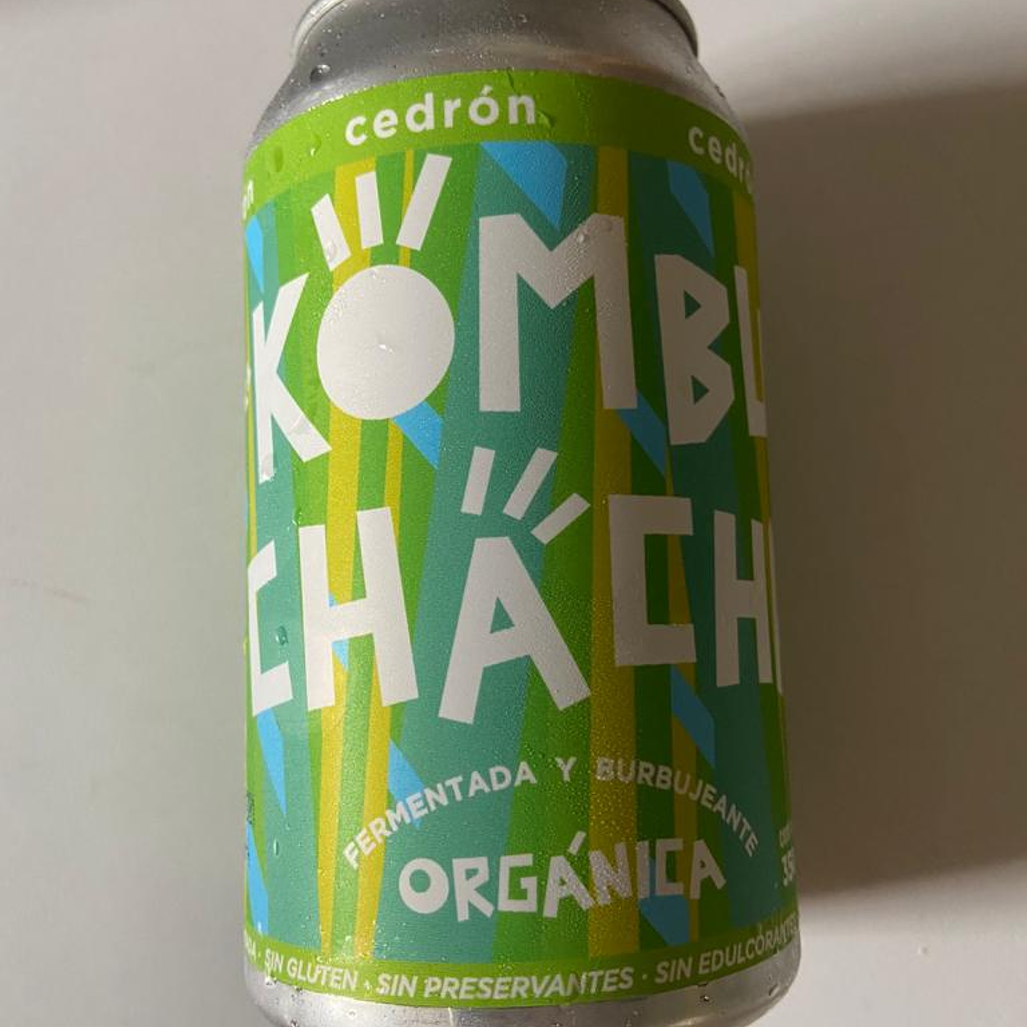 Kombucha Cedron lata 350ml kombuchacha 1