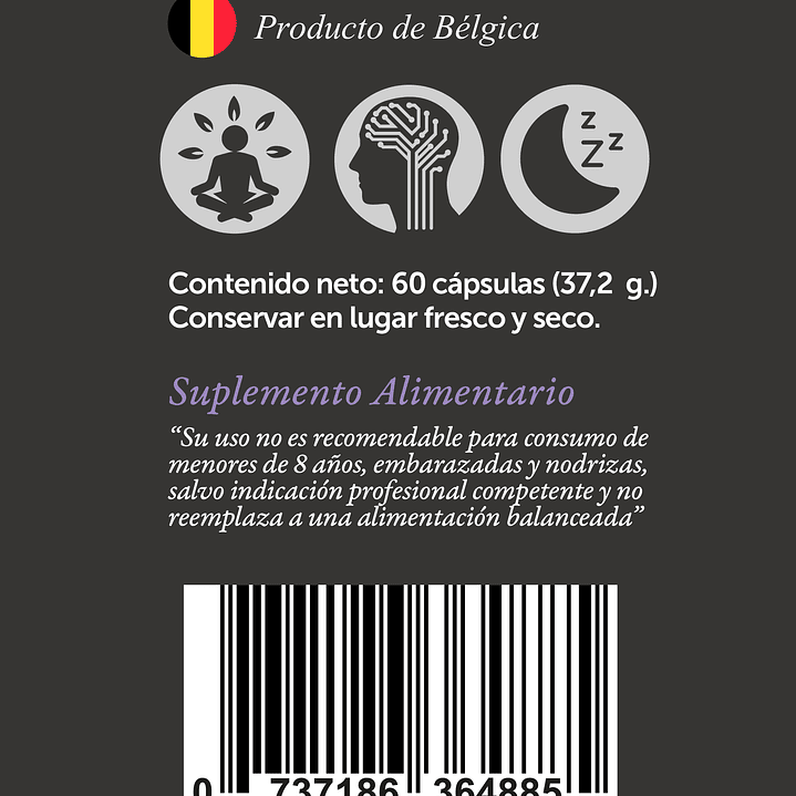 Neurocalm 60 Caps Wellplus 3