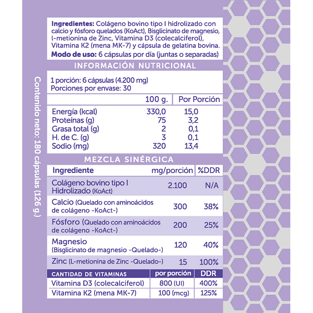 Osteo Plus 180 Capsulas Wellplus