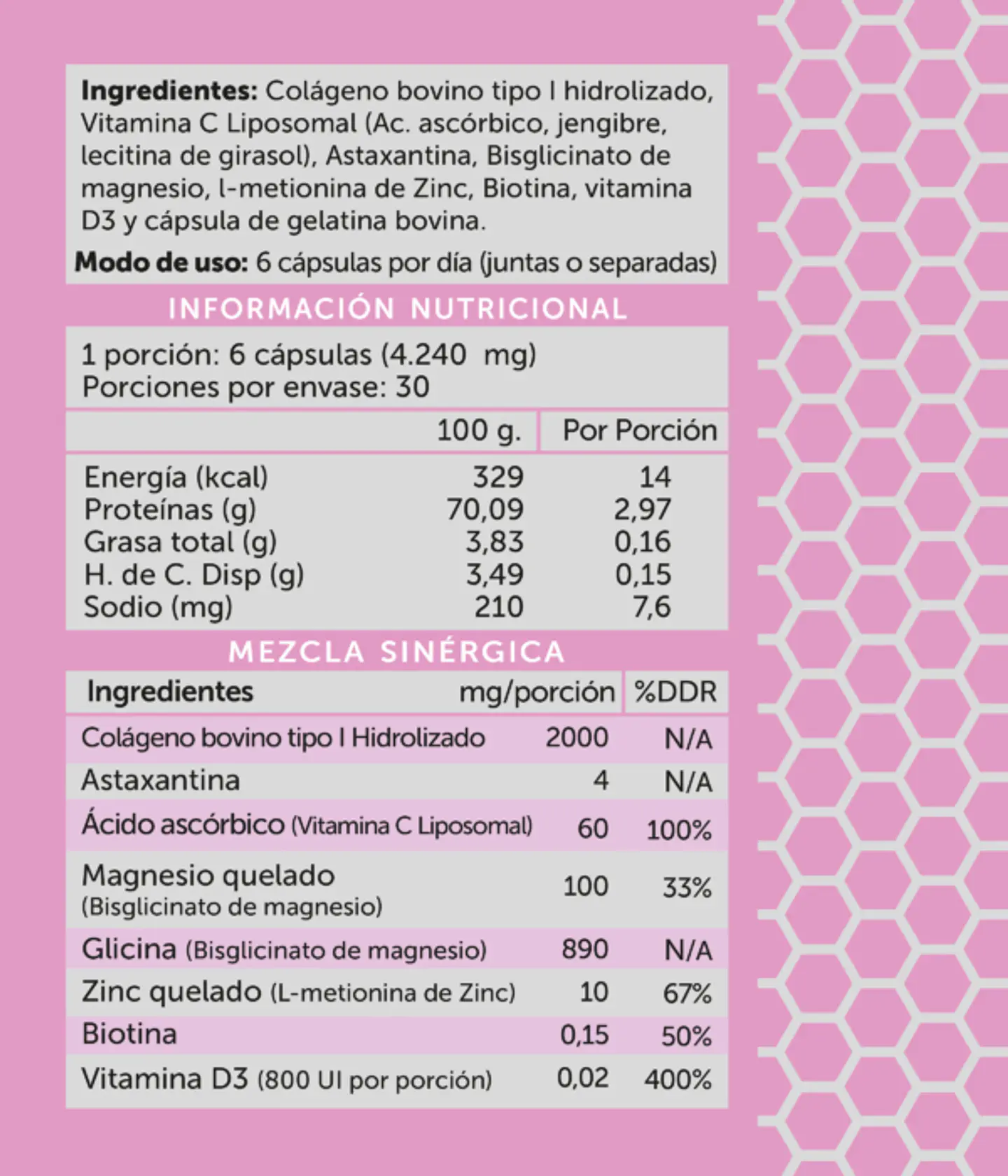 Derma plus 600mg 180 cápsulas  Wellplus 2