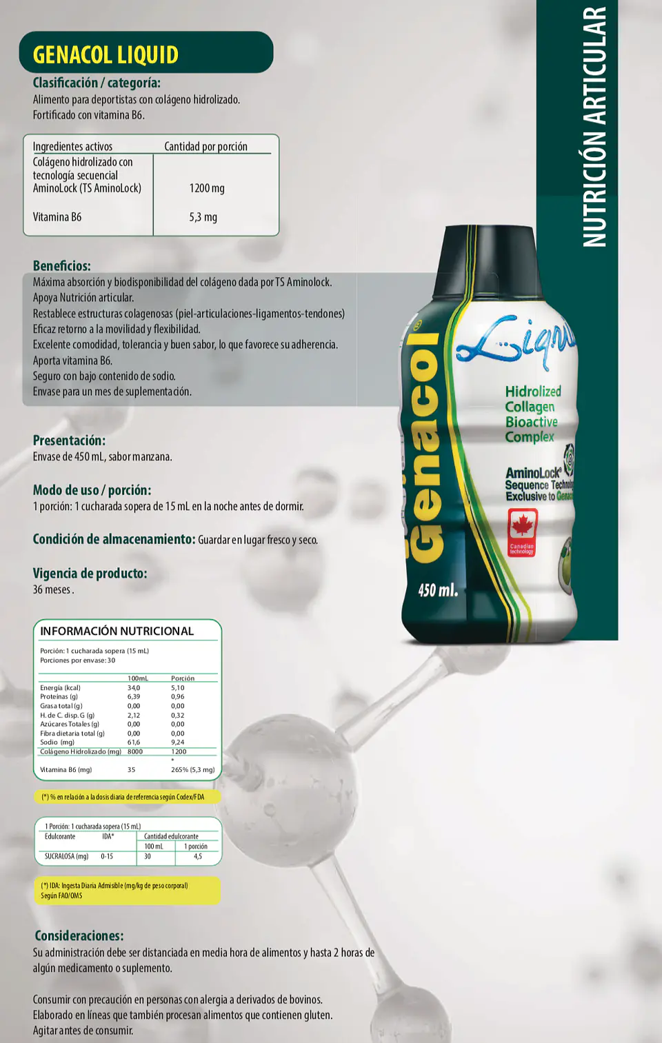 Genacol Liquid 450ml Newscience 2