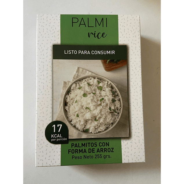 Palmito con forma de arroz 255gr PalmiPasta