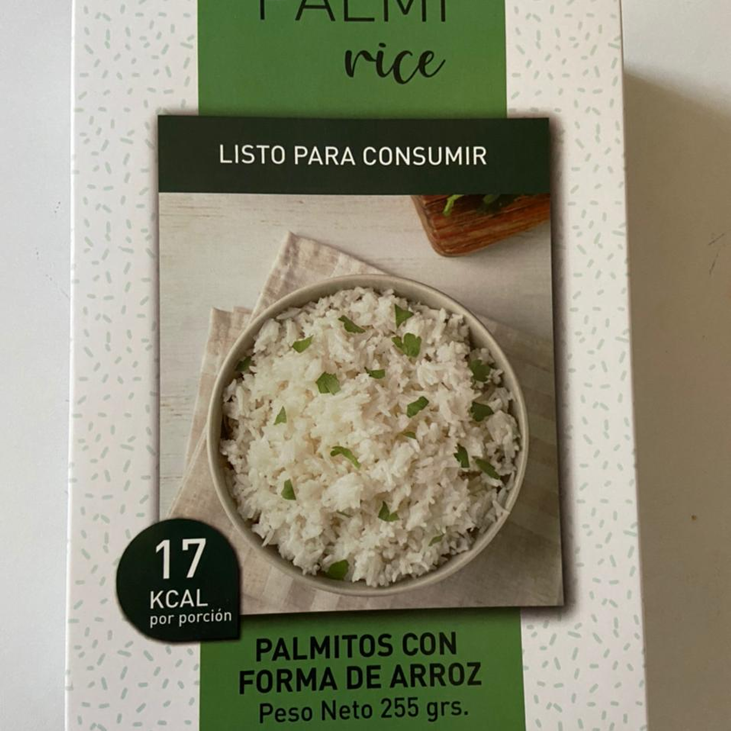 Palmito con forma de arroz 255gr PalmiPasta 1