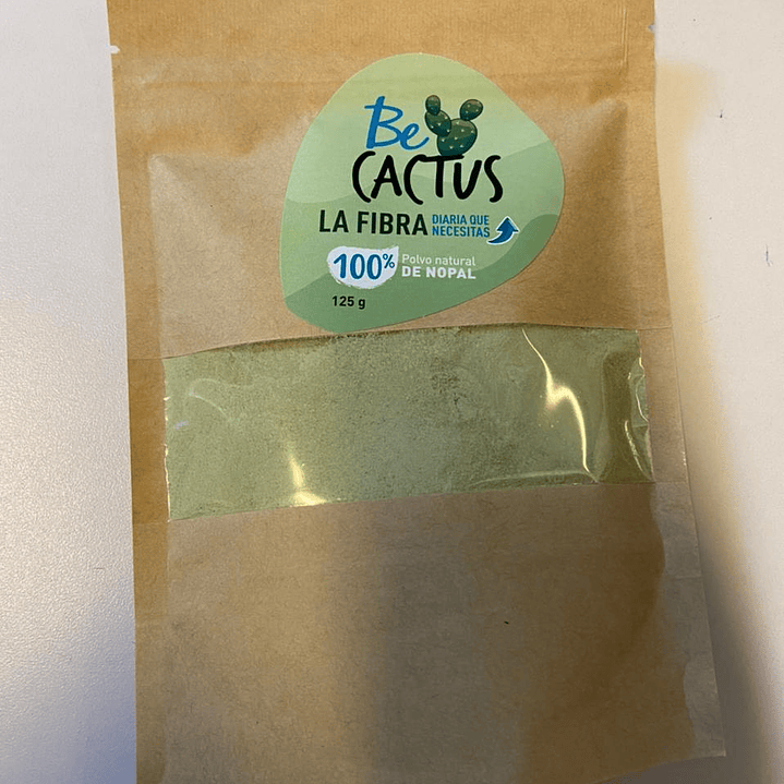 Nopal de Polvo 100% Natural 125g Be Cactus 1