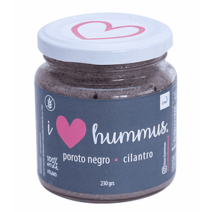 Hummus Poroto Negro y Cilantro 230g I Love Hummus