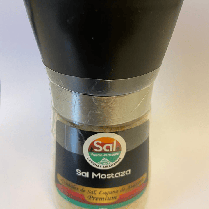 Sal Premiun de Mostaza 160g Puerto Atacama  1