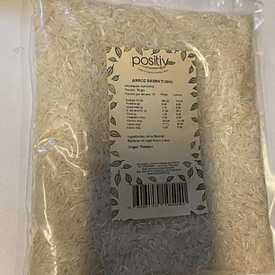 Arroz Basmati 500g Positiv