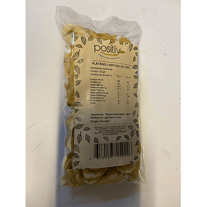 Platano Chips Dulce 100g Positiv