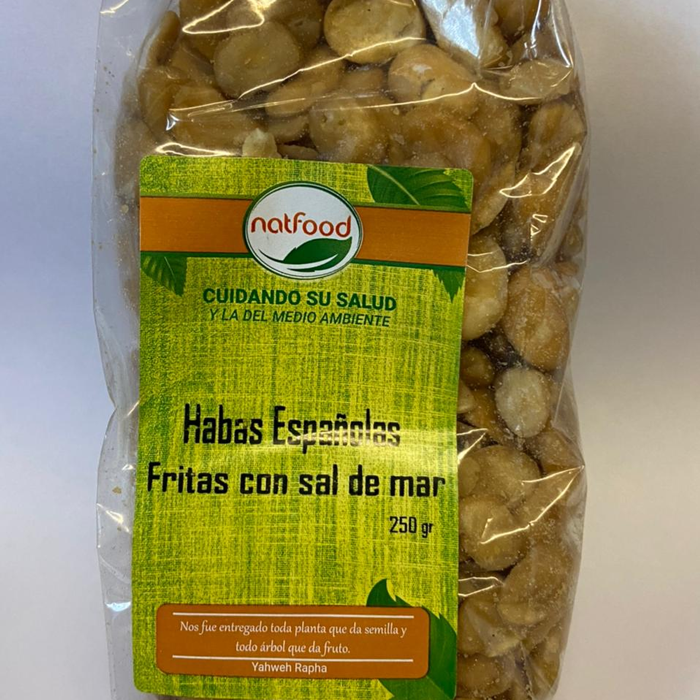 Habas Españolas con Sal de Mar 250g Natfood 1