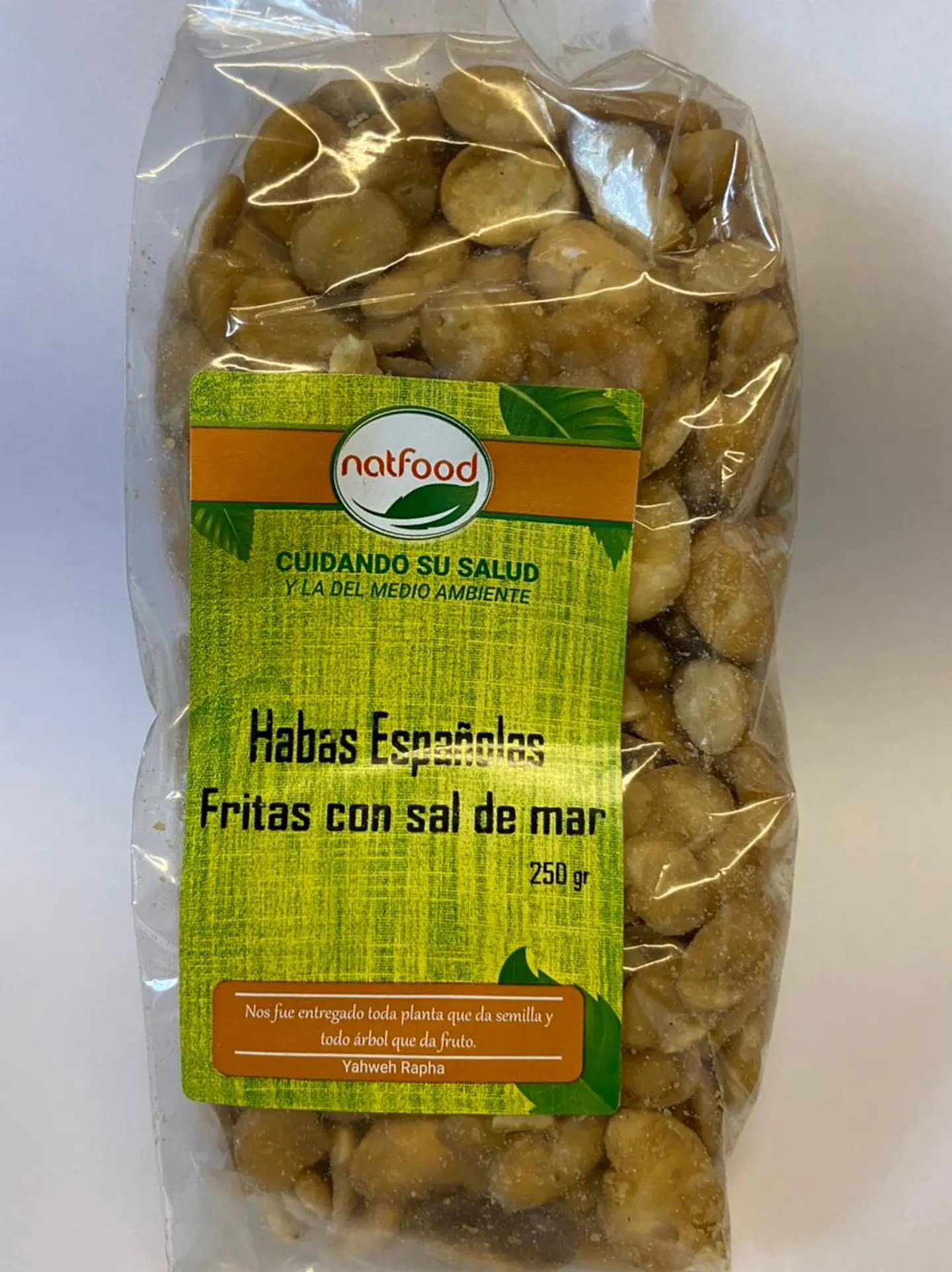 Habas Españolas con Sal de Mar 250g Natfood 1