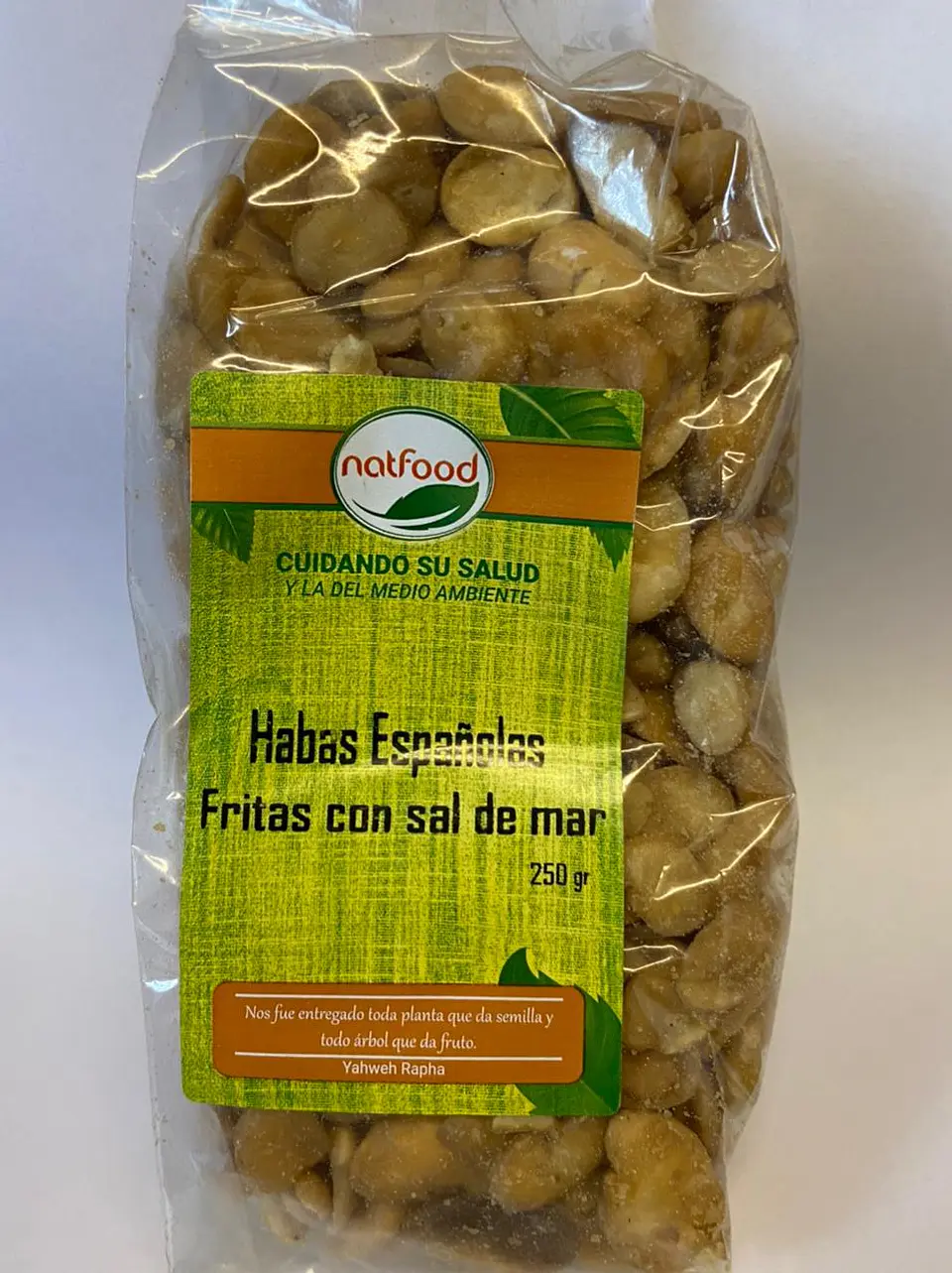 Habas Españolas con Sal de Mar 250g Natfood 1