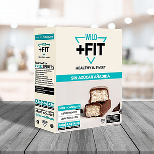 Wild Fit Coco Chocolate Display 5 unidades The Wild Foods