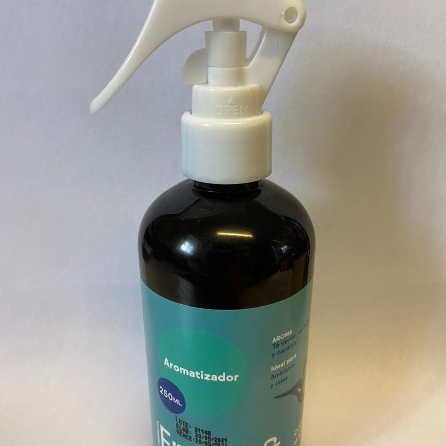 Aromatizador Te Verde Verbena y Naranja  250ml Freemet 1