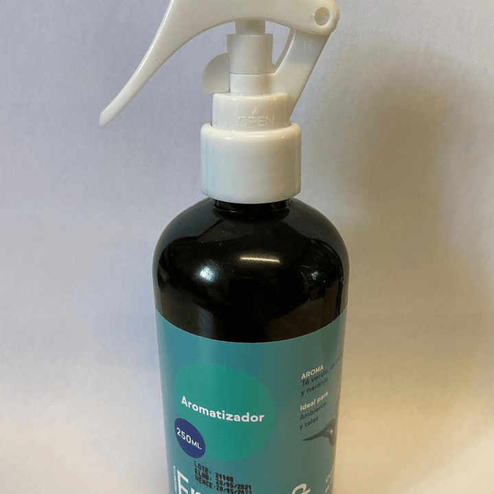 Aromatizador Te Verde Verbena y Naranja  250ml Freemet 1