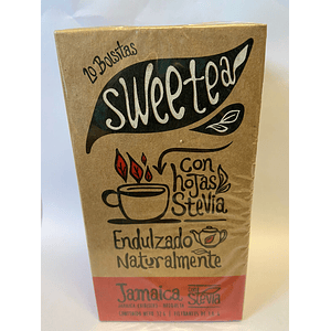 Te Jamaica con stevia 20 bolsitas Sweetea