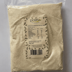 Harina de almendra sin piel 500g Positiv