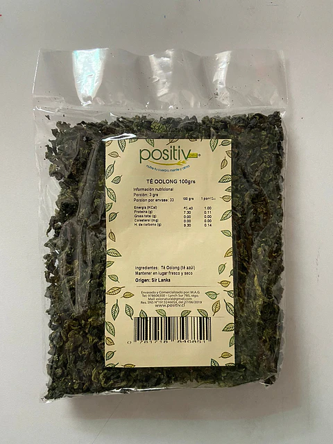 Te Azul (Oolong) 100g Positiv