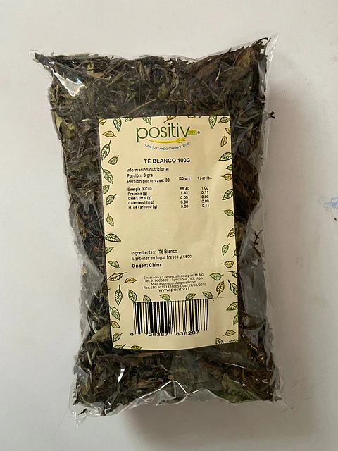 Te Blanco 100g Positiv