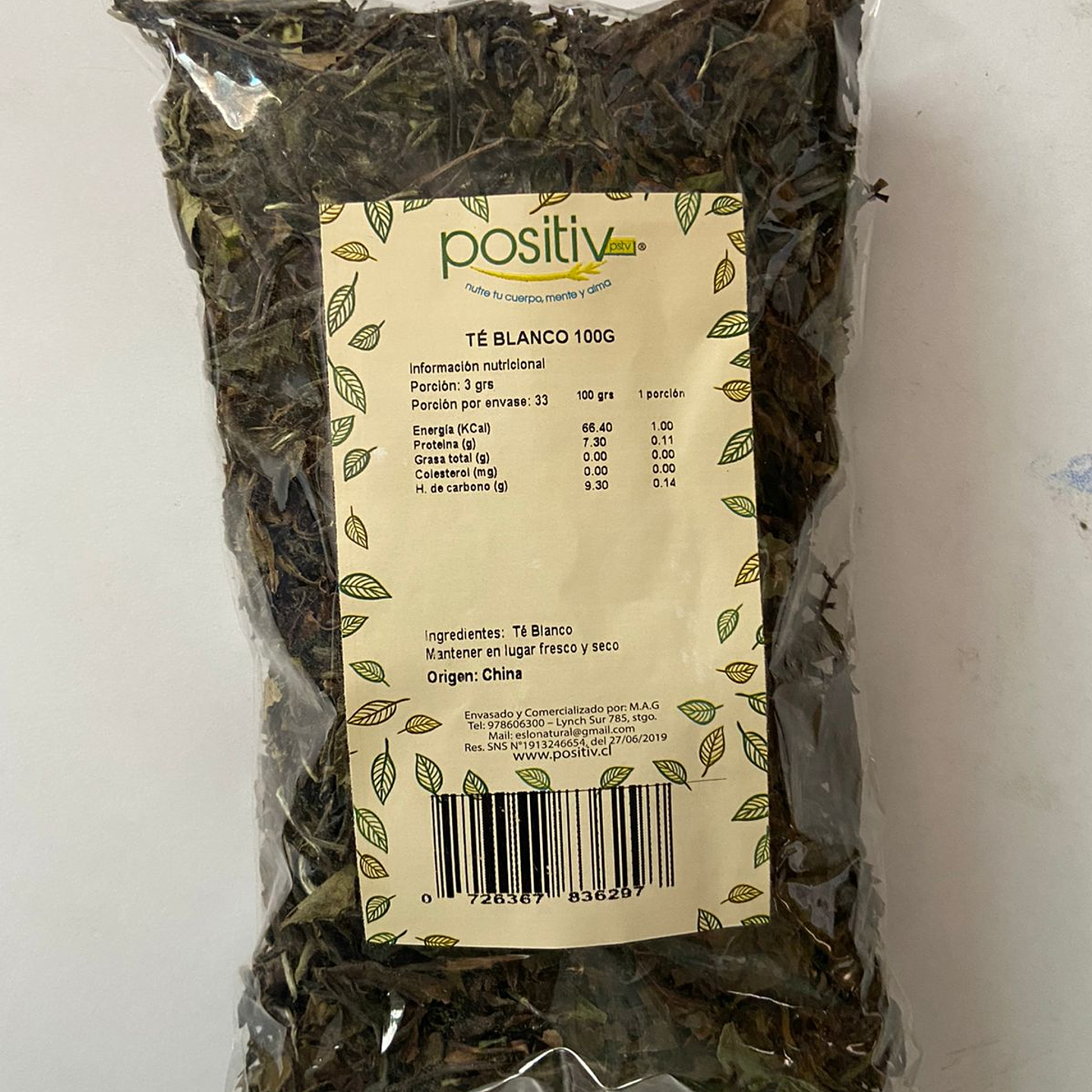 Te Blanco 100g Positiv 1