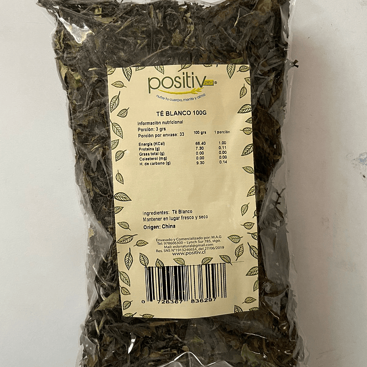 Te Blanco 100g Positiv 1