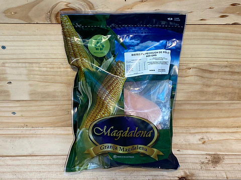 Bistec de Pechuga de Pollo 600 gr - Granja Magdalena "Congelados, solo disponibles para retiro en tienda"