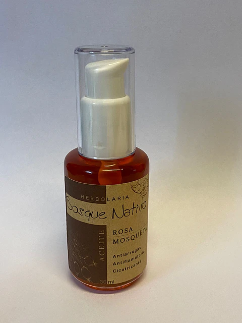 Aceite Rosa Mosqueta 30ml Herbolaria Bosque Nativo