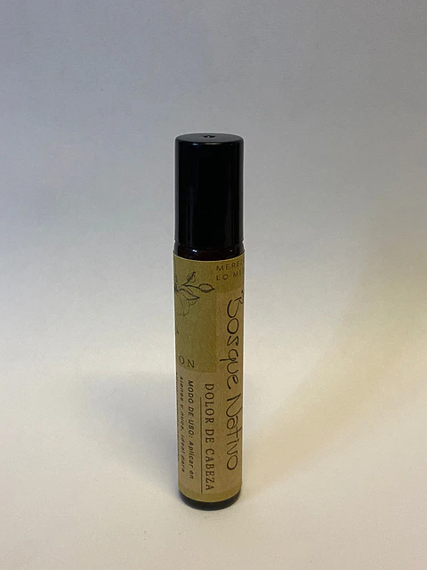 Roll on Dolor de Cabeza 10ml Herbolaria Bosque Nativo